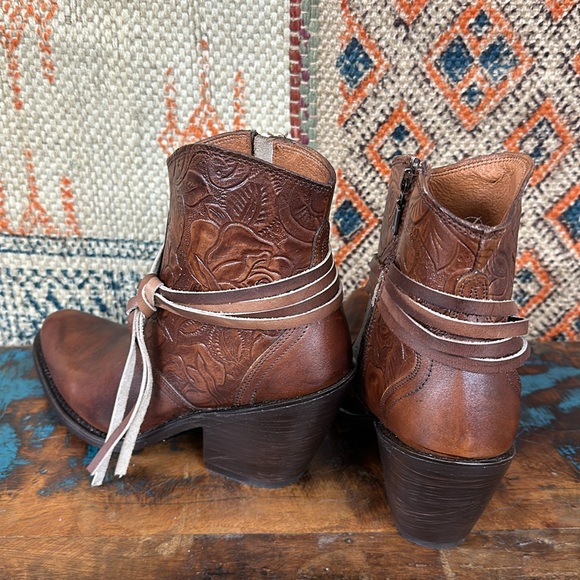 Dan Post “Hildegard” tooled leather boots. New in box. - Picture 4 of 9